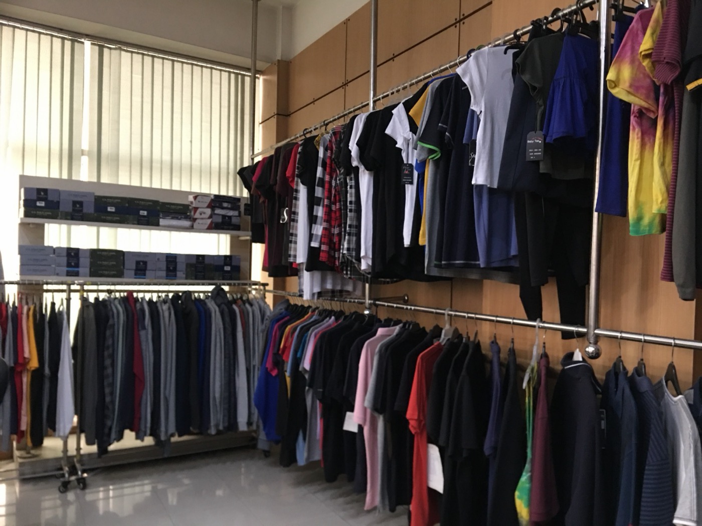 MA TEXLINES showroom in Dhaka